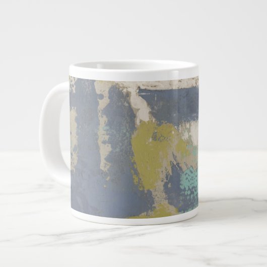 Modernes Bild für freie Ausdrücke Jumbo-Tasse (Vorderseite Links)