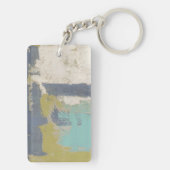 Modernes Bild für freie Ausdrücke Schlüsselanhänger (Rückseite)