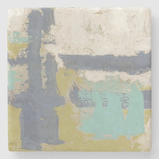 Modernes Bild für freie Ausdrücke Steinuntersetzer (Vorderseite)