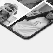 Modernes BIrthday Grampa Gramma Familienfoto Colla Schreibtischunterlage (Ecke)