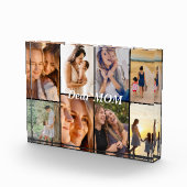 Modernes BIrthday Mama Family Foto Colla (Rechts)