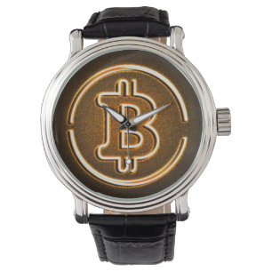 modernes Bitcoin-Uhrengeschenk für btc maxi Armbanduhr