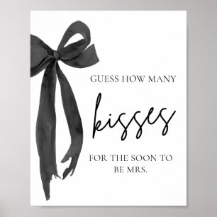 Modernes Black Bow rächen wie viele Kisses Game Poster
