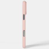 Modernes Black Bow Stilvolles Girly Blush Pink Mon Case-Mate iPhone Hülle (Rückseite / Rechts)