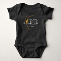 Modernes Black & Gold 2024 Texas Total Solar Eclip