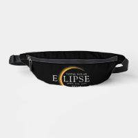 Modernes Black & Gold 2024 Texas Total Solar Eclip