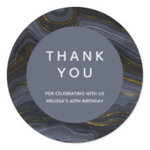 Modernes Black & Gold Agate Stone Abstrakt Vielen