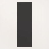 Modernes Black Opal Jewel Pattern Yogamatte (Rückseite)