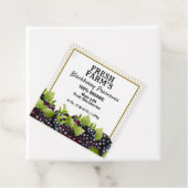 Modernes BlackBerry-Obstkonserven | Jar Label (Beispiel)