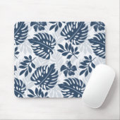 Modernes Blattmuster Mousepad (Mit Mouse)