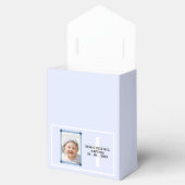 Modernes Blau DANKE IHNEN FÜR IHRE Taufe Geschenkschachtel (Geöffnet)