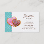 Modernes Blau der Visitenkarte (Rückseite)