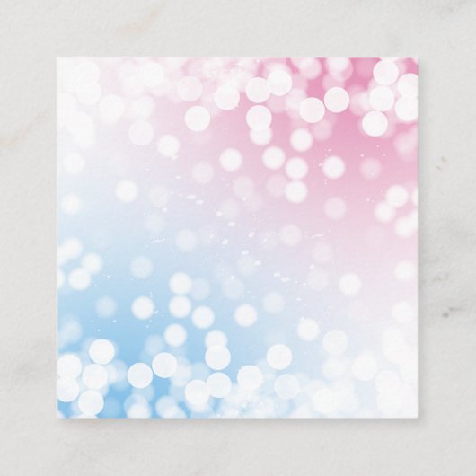 Modernes Blau oder Rosa? Buch über geschlechtsspez Begleitkarte (Rückseite)