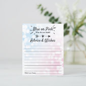 Modernes Blau oder Rosa? Hinweise zum Party von Fr (Stehend Vorderseite)