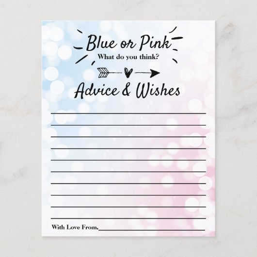 Modernes Blau oder Rosa? Hinweise zum Party von Fr (Vorderseite)