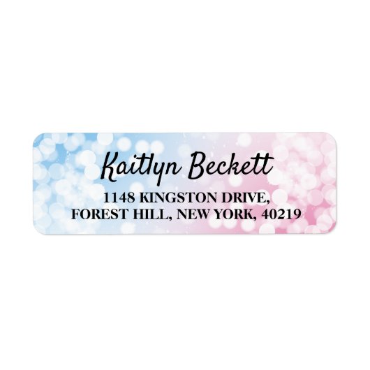 Modernes Blau oder Rosa? Rückgabe des Party nach G (Vorne)