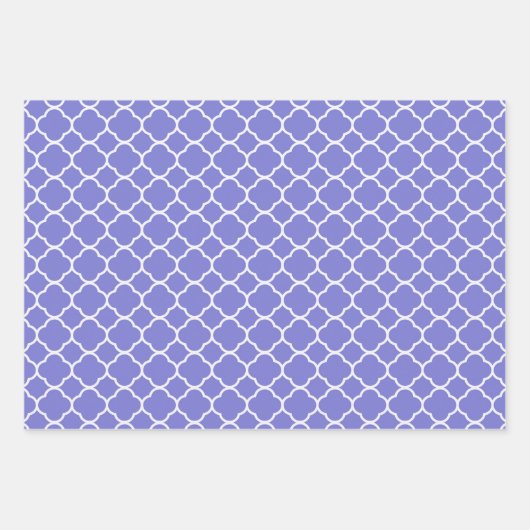 Modernes Blau, Zitronengrün, graue geometrische Fo Geschenkpapier Set (Vorderseite)