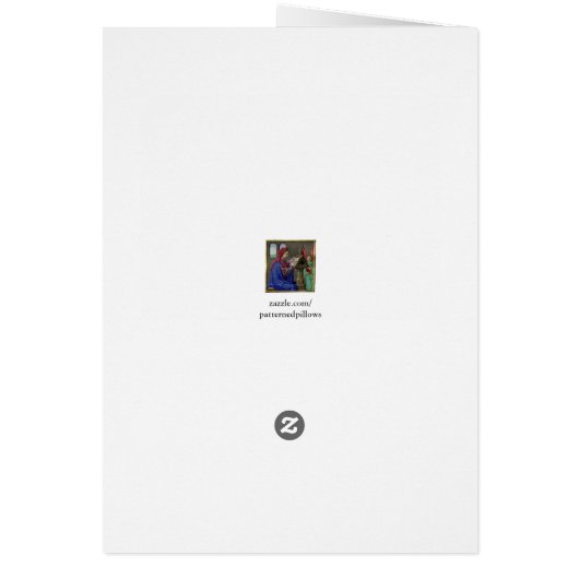 Modernes blaues italienisches Marmorpapier Danke K (Hinten)