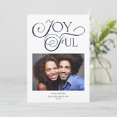 Modernes blaues Weihnachtsfest Weihnachten Weihnac (Stehend Vorderseite)