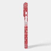 Modernes, blockierendes Weihnachtsbaummuster Case-Mate iPhone Hülle (Rückseite / Links)