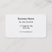 Modernes Blue Graffiti Coole Abstrakte Kunst Visitenkarte (Rückseite)