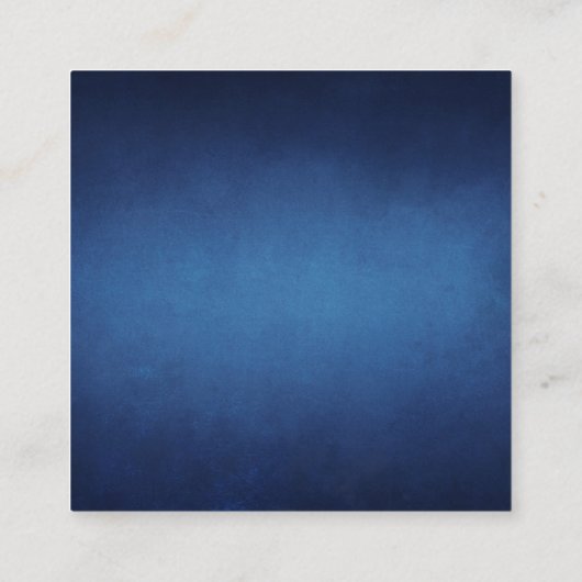 Modernes Blue Minimalistisch Waterfront Wedding RS Begleitkarte (Rückseite)