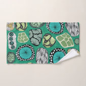 Modernes Blume Handtuch Set (Handtuch)