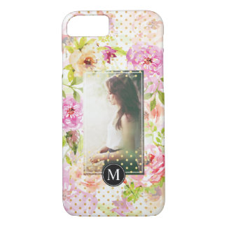 Modernes Blumen-Muster-personalisiertes Case-Mate iPhone Hülle