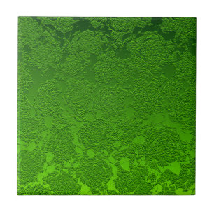 Modernes Blumendekor-Muster Fliese