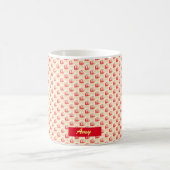 Modernes Blumendesign Kaffeetasse (Mittel)