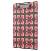 Modernes Blumendesign Klemmbrett (Links)