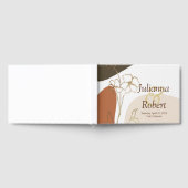 Modernes BlumenGästebuch Gästebuch (Voll)