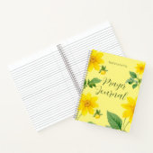 Modernes Blumengebet-Journal Notizblock (Innenseite)