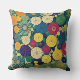 Modernes Blumenkissen Kissen