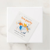 Modernes Blumenkohl-Brautparty Teezeremonie auf Ho Geschenkanhänger (Beispiel)