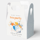 Modernes Blumenkohl-Brautparty Teezeremonie auf Ho Geschenkschachtel (Geöffnet)