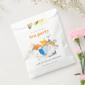 Modernes Blumenkohl-Brautparty Teezeremonie auf Ho Geschenktütchen (Versiegelt)