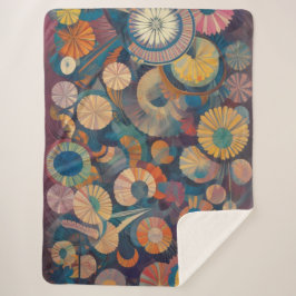 Modernes Blumenkohl Sherpadecke