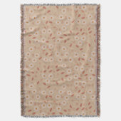 Modernes Blumenmuster Decke (Vorderseite Vertikal)