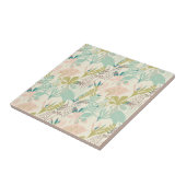 Modernes Blumenmuster Fliese (Seite)