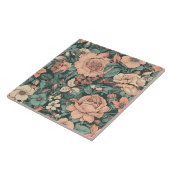 Modernes Blumenmuster Fliese (Seite)