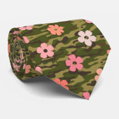 Modernes Blumenmuster-Geschäft Krawatte (Gerollt)