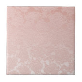 Modernes Blumenmuster in Rosa Fliese (Vorderseite)