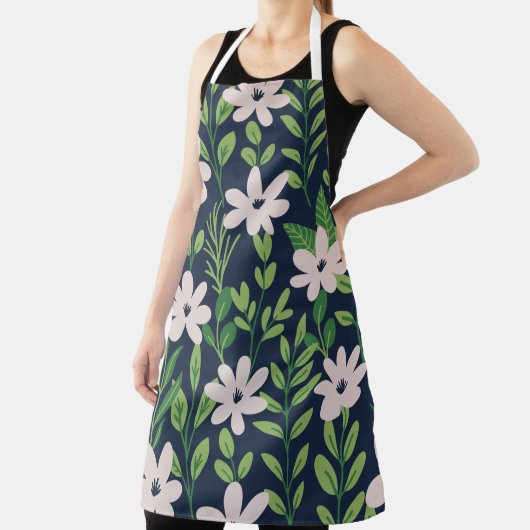 Modernes Blumenmuster Schürze (InSitu)