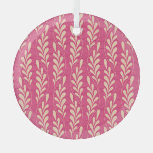 Modernes Blumenmuster: Stilvolles Muster. Ornament Aus Glas