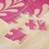 Modernes Blumenmuster: Stilvolles Muster. Puzzle (Seite)