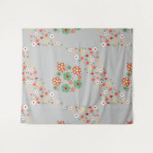 Modernes Blumenmuster Wandteppich (Vorderseite (Horizontal))