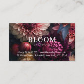 Modernes Blumensalon Terminkarte (Vorderseite)