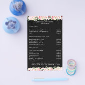 Modernes Blumenstrauß Flyer (Einzeln)