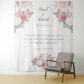 Modernes Blumenwettbewerb Wandteppich (Beispiel)